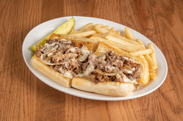 philly steak with fries