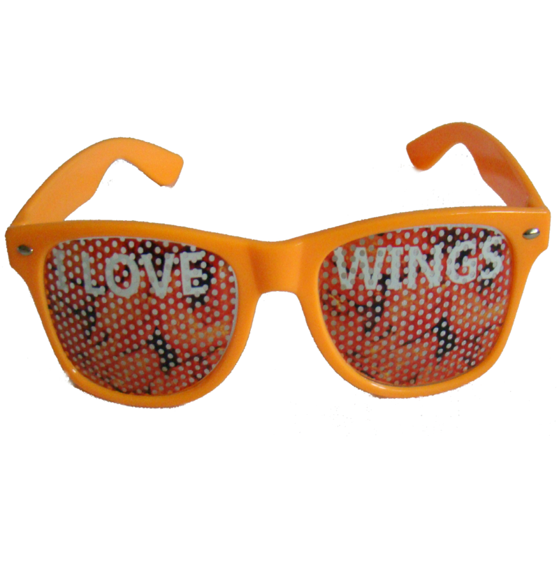 Chicken Wing Party Glasses